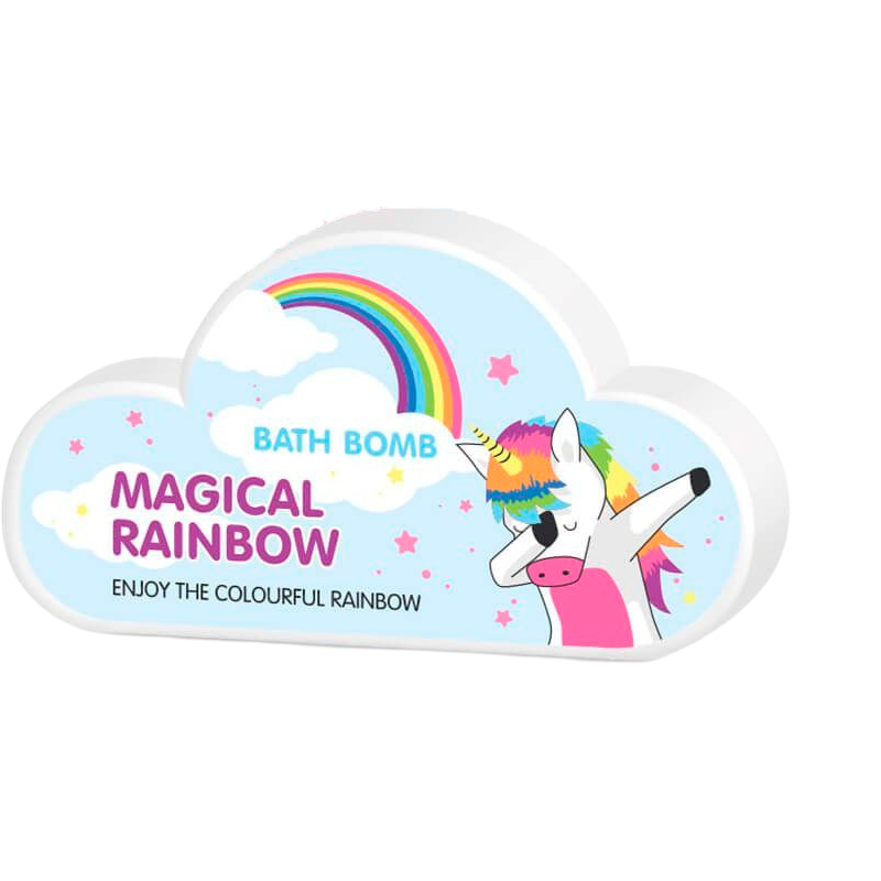 ?me Pure Rainbow Badebombe 180 G - Farverig Forkælelse