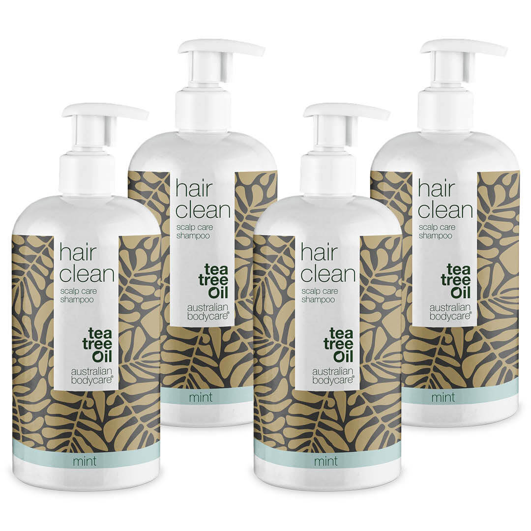 4 For 3 Tea Tree Shampoo 500 Ml Mint - Pakketilbud ? Pakketilbud Med 4 Shampoos 500 Ml: Tea Tree Oil Mint