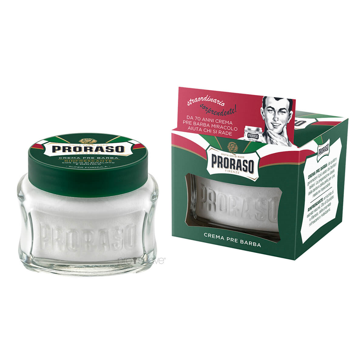 Proraso Preshave Cream - Refresh Eucalyptus  Menthol 100 Ml